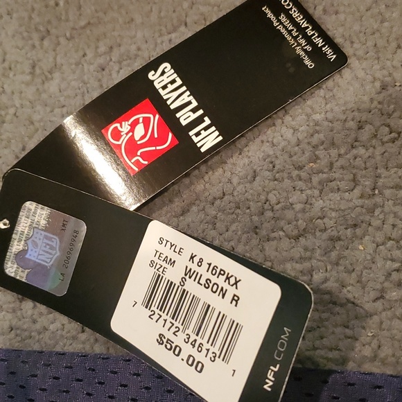 Boys 4T Russel Wilson Jersey New with tags - Picture 3 of 5